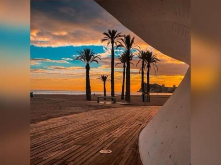 Apartamento Frente Al Mar Benidorm Eksteriør bilde