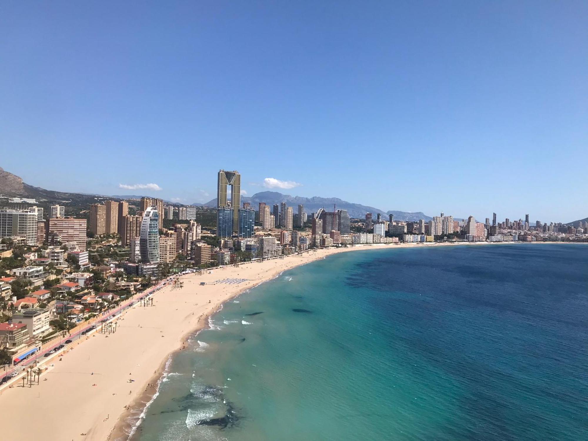 Apartamento Frente Al Mar Benidorm Eksteriør bilde